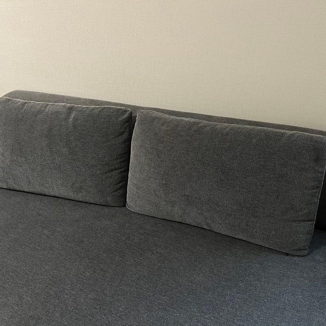 sieve ソファrect unit sofa ワイドタイプ　グレー