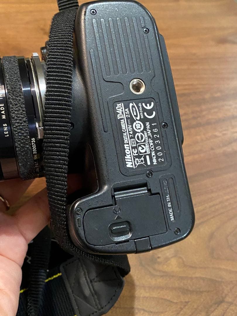 Nikon D40Ｘ　CCDデジタル一眼タムロン35-80 1:2.8〜3.5