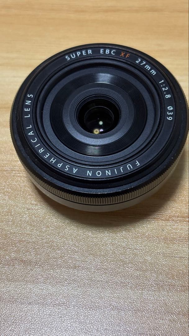 最終値下げ１０月１５日までFUJIFILMレンズ XF27mm F2.8 単焦点