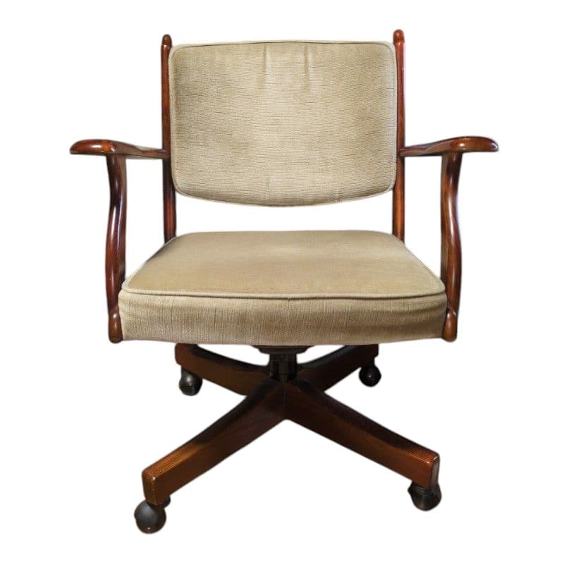 カリモク　コロニアル　karimoku　デスクチェア　イス　キャスター　回転式