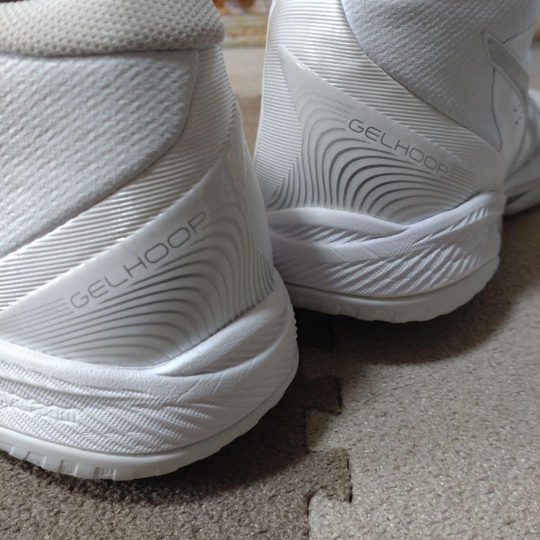 ASICS バスケットボールシューズ ホワイト　24.5cm　箱付き