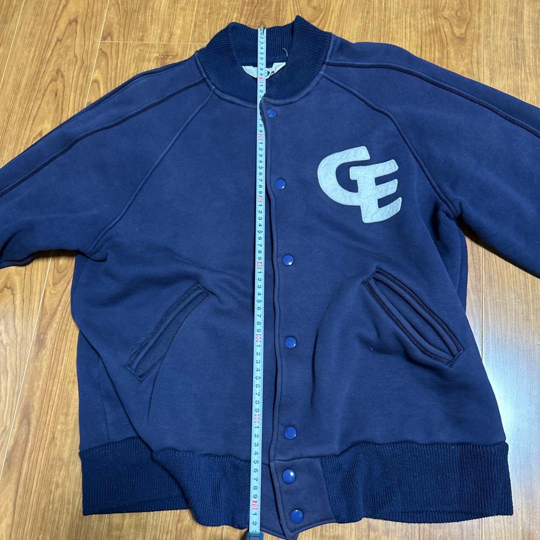 グッドイナフ　スウェットスタジャン　GOOD ENOUGH ネイビー