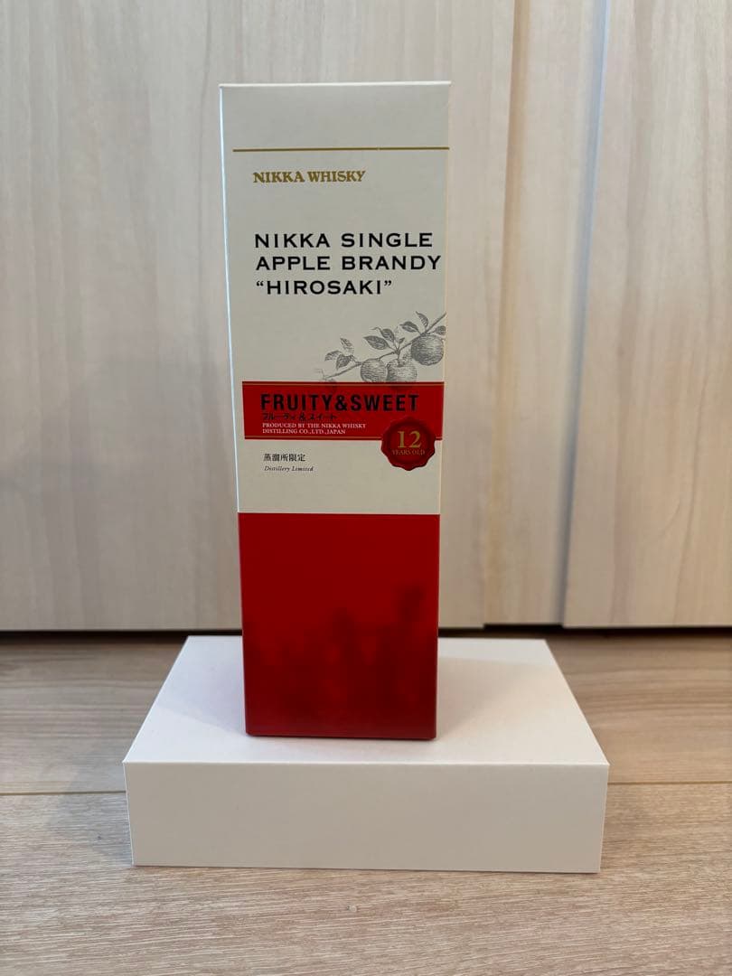 【宮城峡蒸溜所限定】NIKKA SINGLE APPLE BRANDY 12年