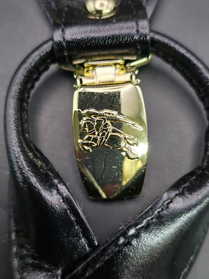 MT309　バーバリー　サスペンダー　トランクス　ポーチ　３点まとめ