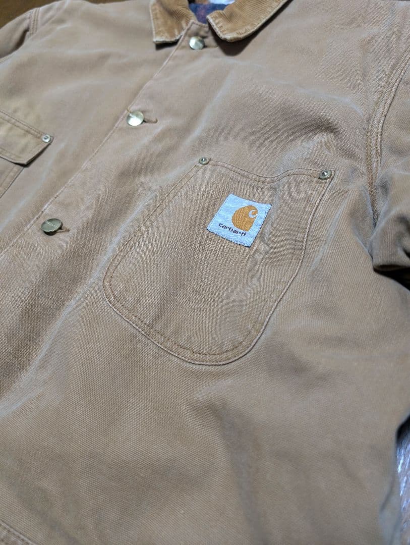 美品！大人気！推定80's〜carhartt ミシガンチョアコート