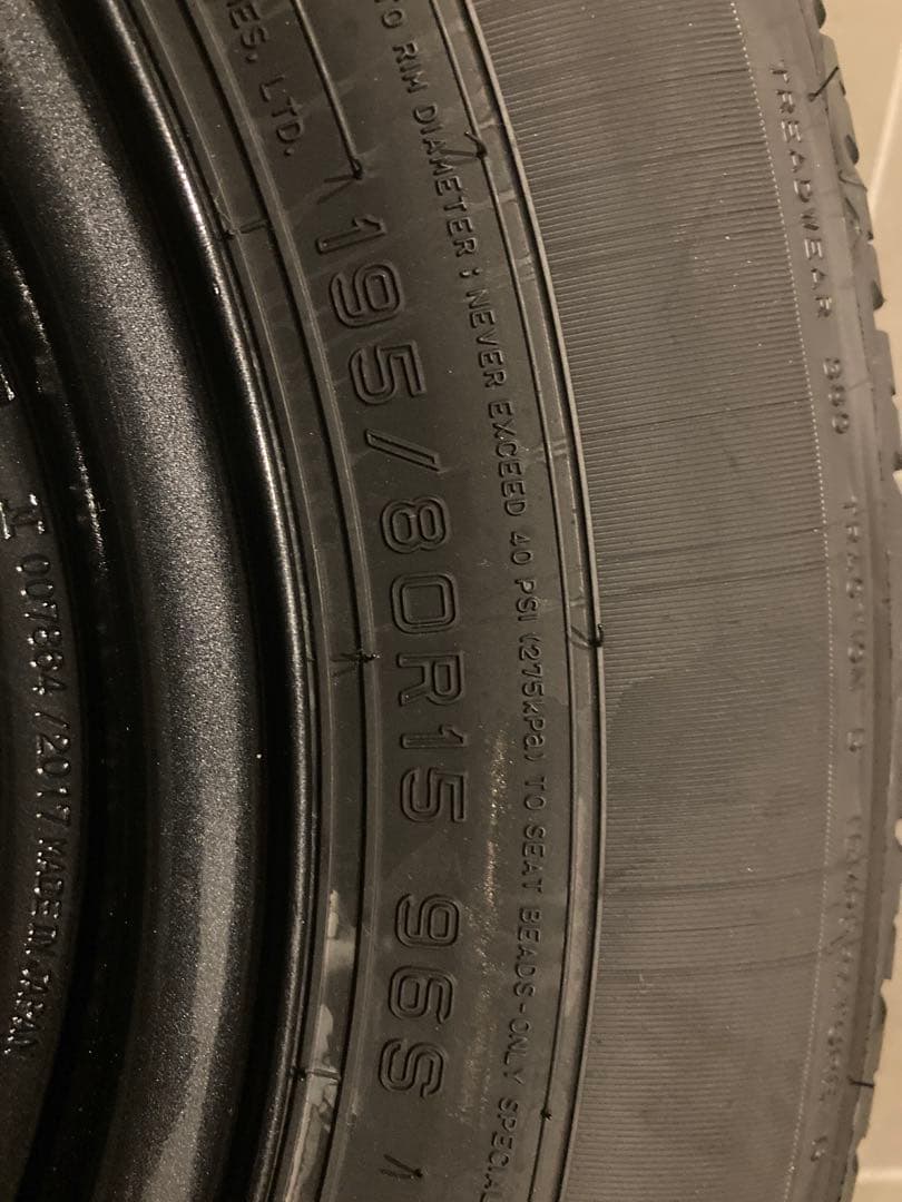 ジムニーシエラJB74 純正　スペアタイヤ・ホイールセット