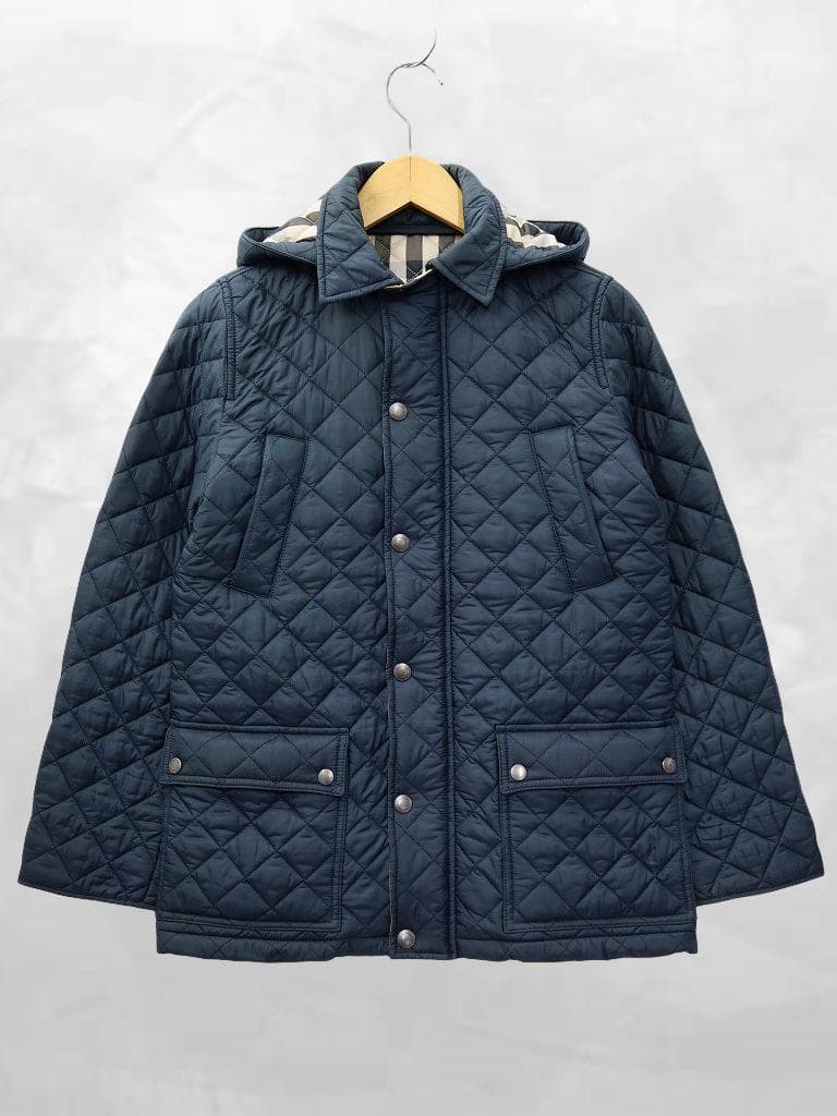 バーバリー チルドレン 2way フーディー キルティング 中綿 ジャケット