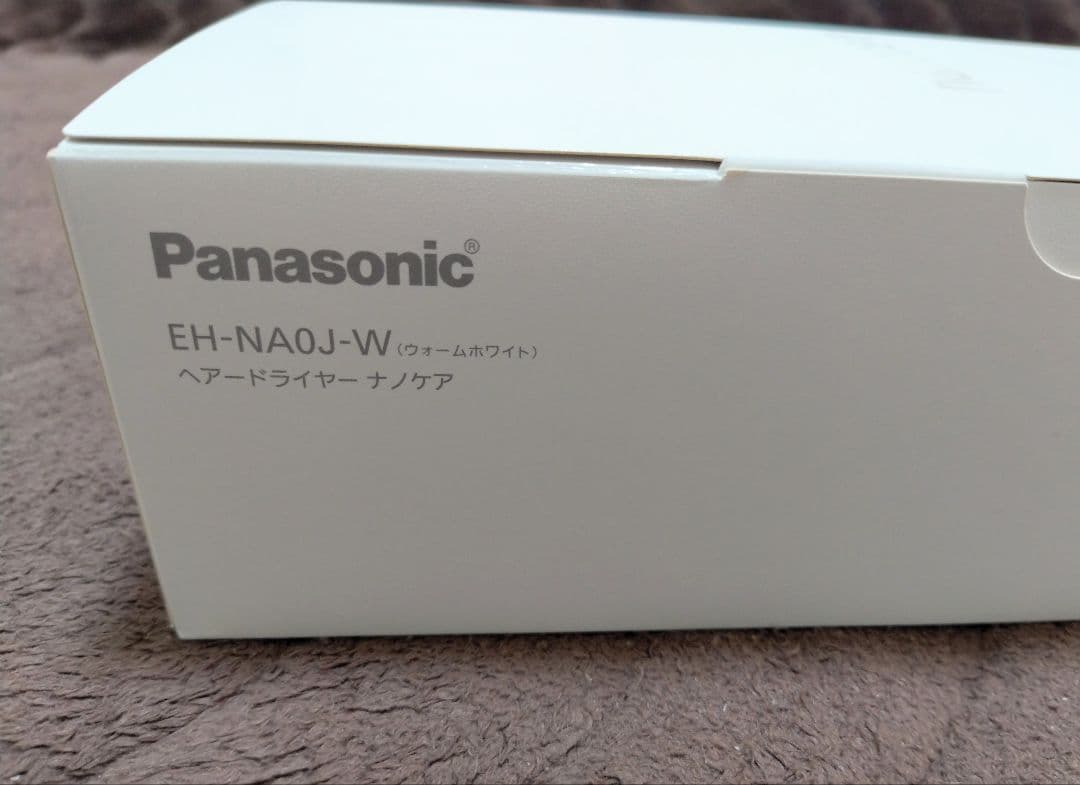 Panasonic ナノケア ヘアドライヤー EH-NA0J ウォームホワイト