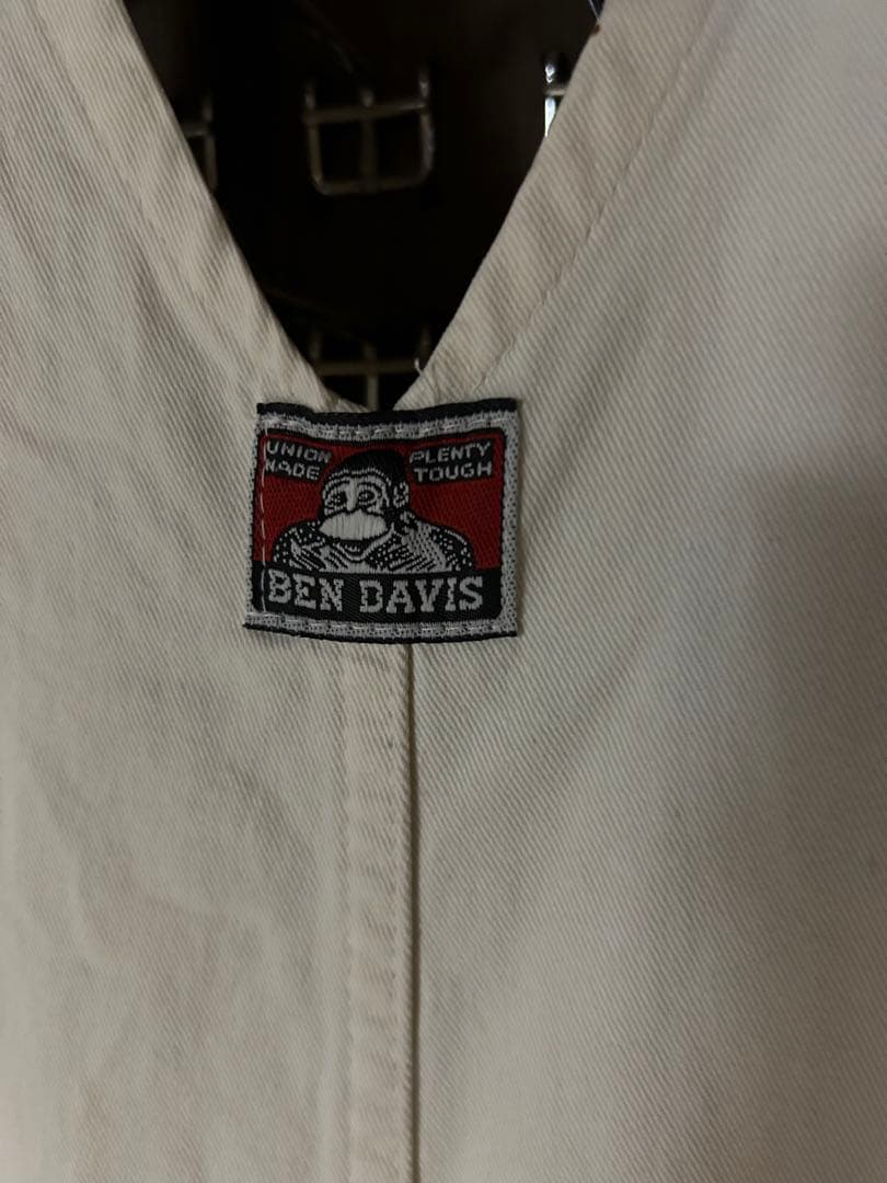 50s 60s BEN DAVIS overall 生成り オーバオール