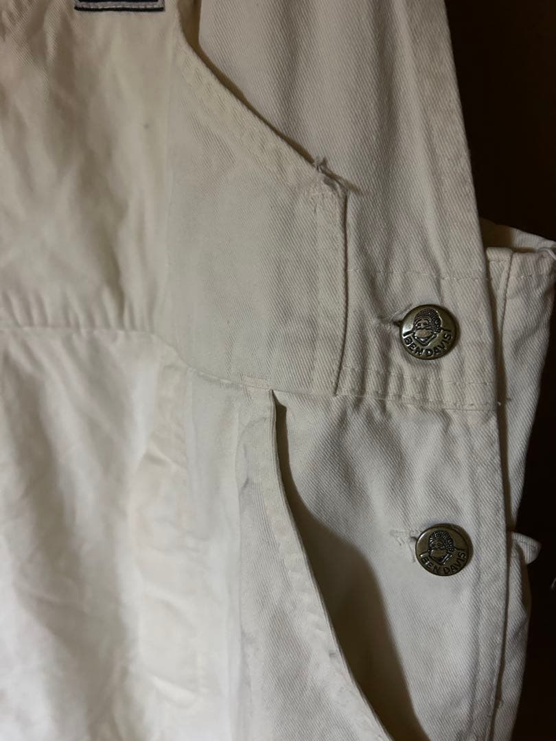 50s 60s BEN DAVIS overall 生成り オーバオール