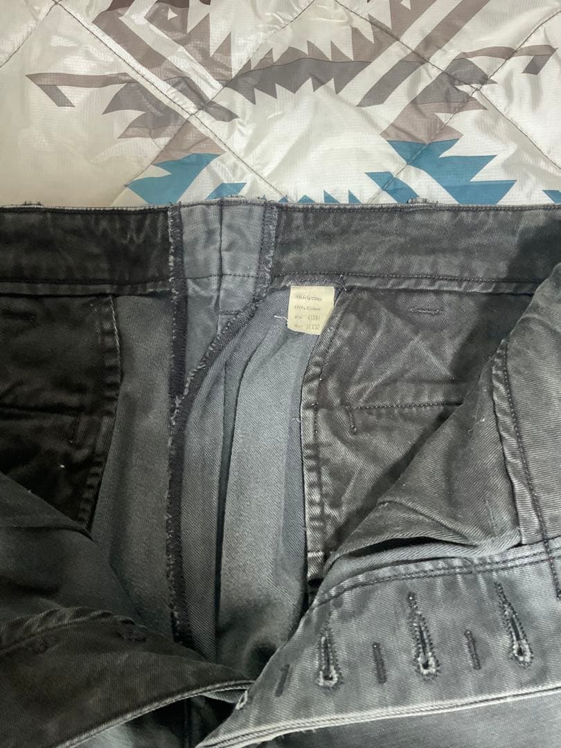 RRL チノパン 黒 Officer's Chino 31Wx32L