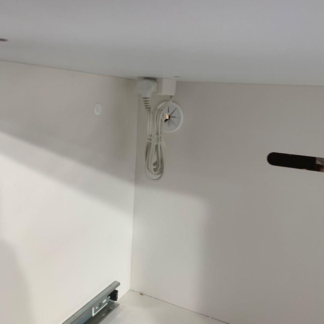 I630 【幅140cm】キッチンボード ニトリ Nポスティア140KB WH