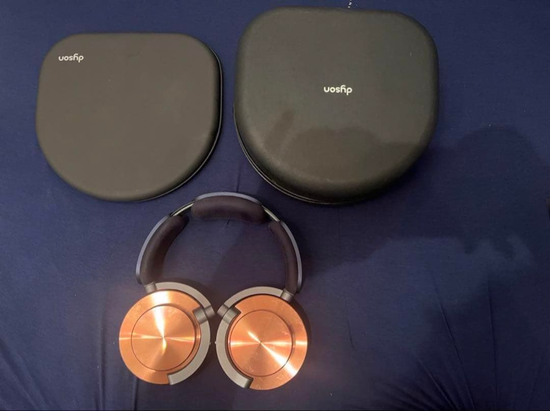 【値下げ可】 dyson ontrac ワイヤレスヘッドホン ネイビー/ゴールド