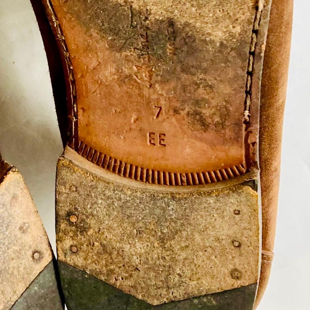 サルバトーレ フェラガモ 濃茶 ガンチーニローファー 25cm 除菌・消臭済み