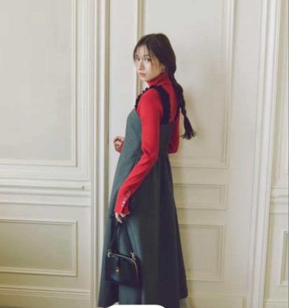 【完売品】NATURAL BEAUTY BASICフリルショルダージャンスカ