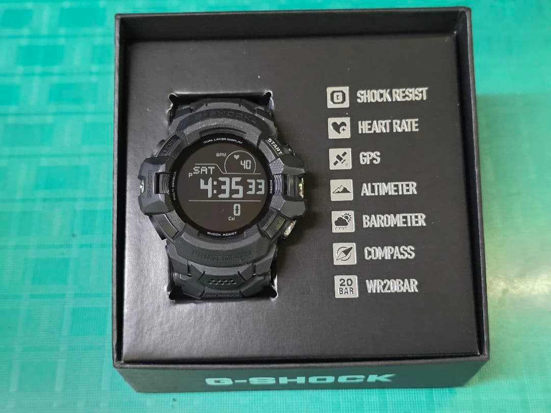 CASIO G-SHOCK GSW-H1000-1AJR スマートウォッチ