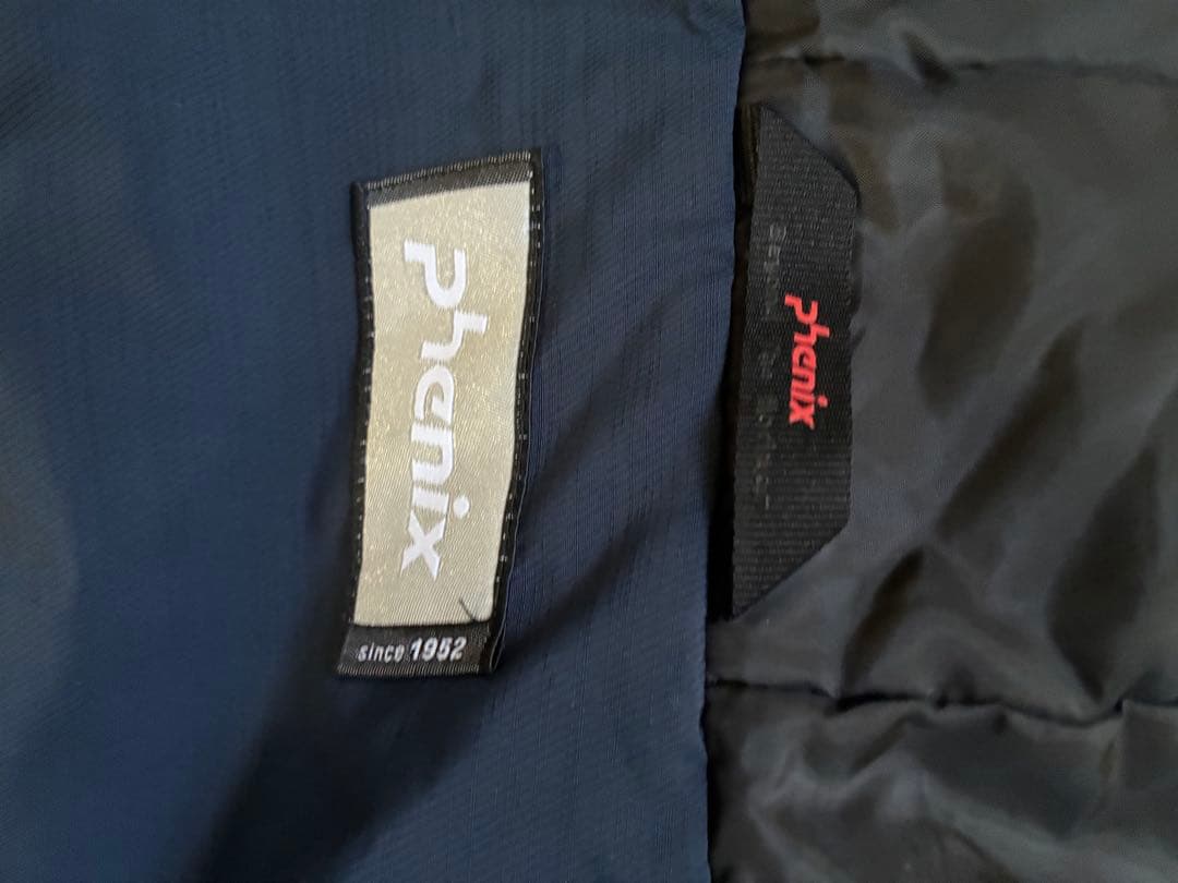 Phenix スキーウェア 青　Mサイズ　ズボンXL 上下セット