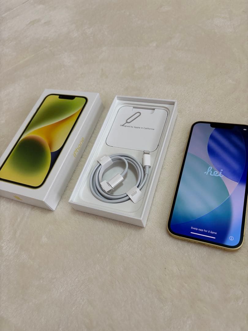 Apple iPhone 14 イエロー 本体