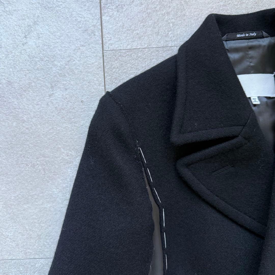 MaisonMargiela メイソンマルジェラ ウールコート 36 ブラック