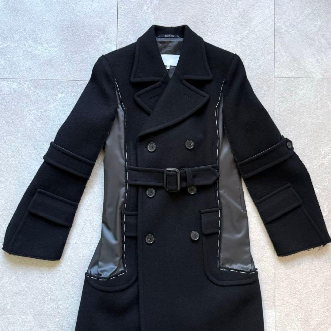 MaisonMargiela メイソンマルジェラ ウールコート 36 ブラック