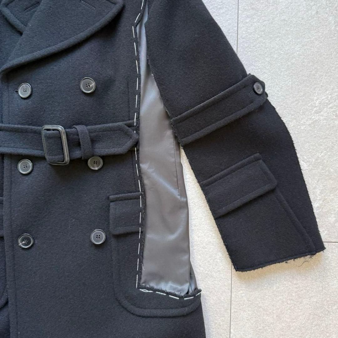 MaisonMargiela メイソンマルジェラ ウールコート 36 ブラック
