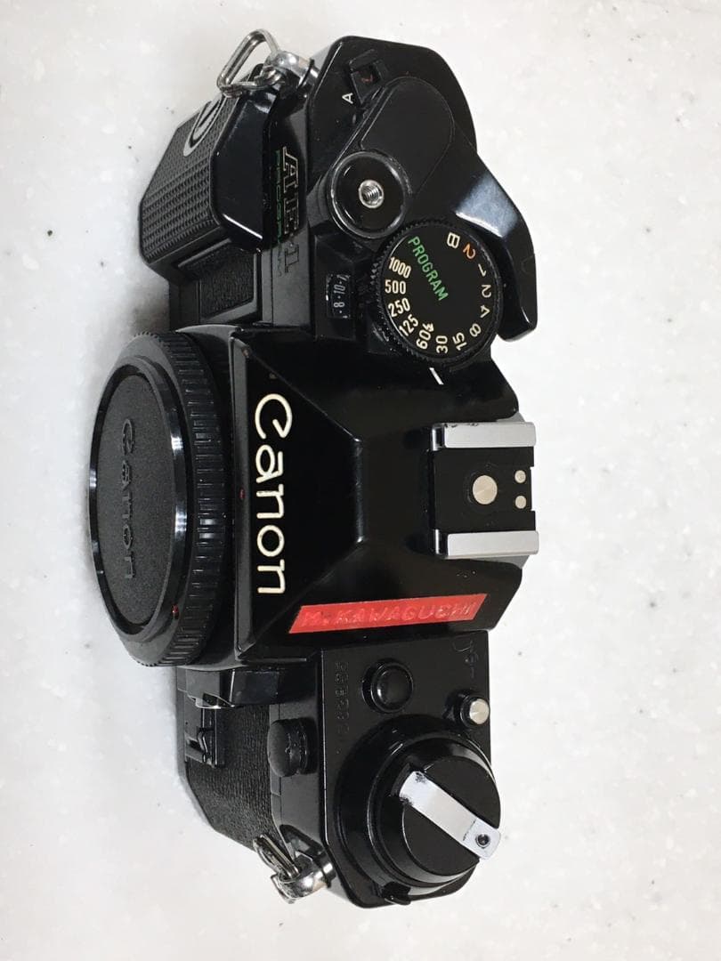 241214か　Canon AE-1 ボディ 黒 ブラック 　フィルムカメラ