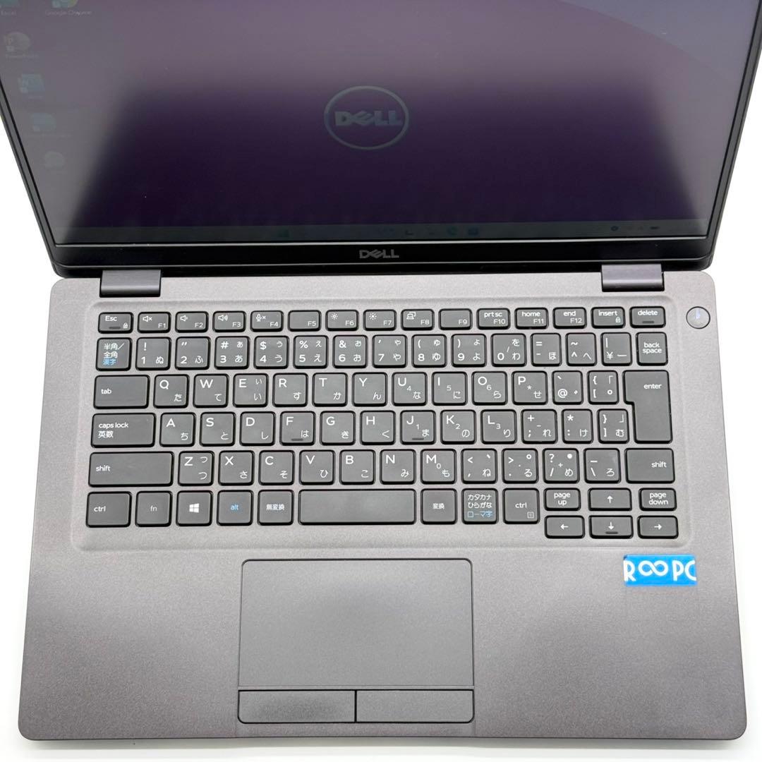 DELLノートパソコン 8世代i5 16GB SSD256 小型軽量 11Pro