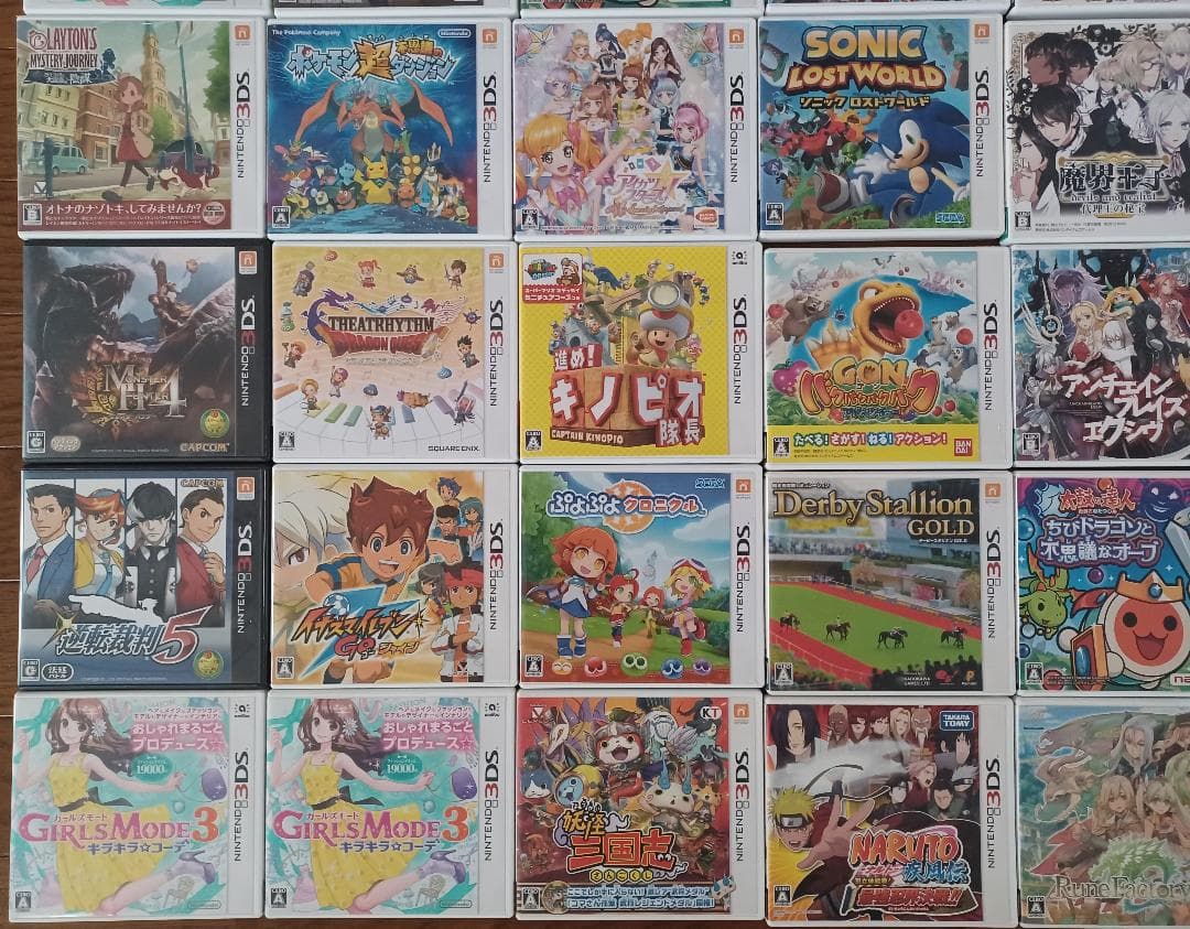 d*9様 ニンテンドー3DS ソフト　58個　まとめ売り