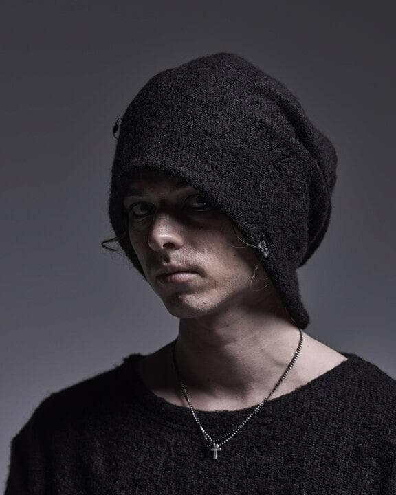 ★新品★ キリュウキリュウ ボーダー ニット キャップ ブラック イチロー