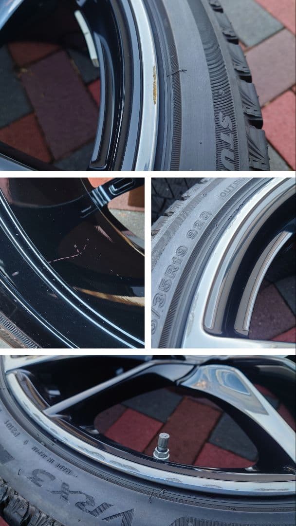 S NGRスープラRZ19インチ純正ホイール+スタッドレスタイヤセット