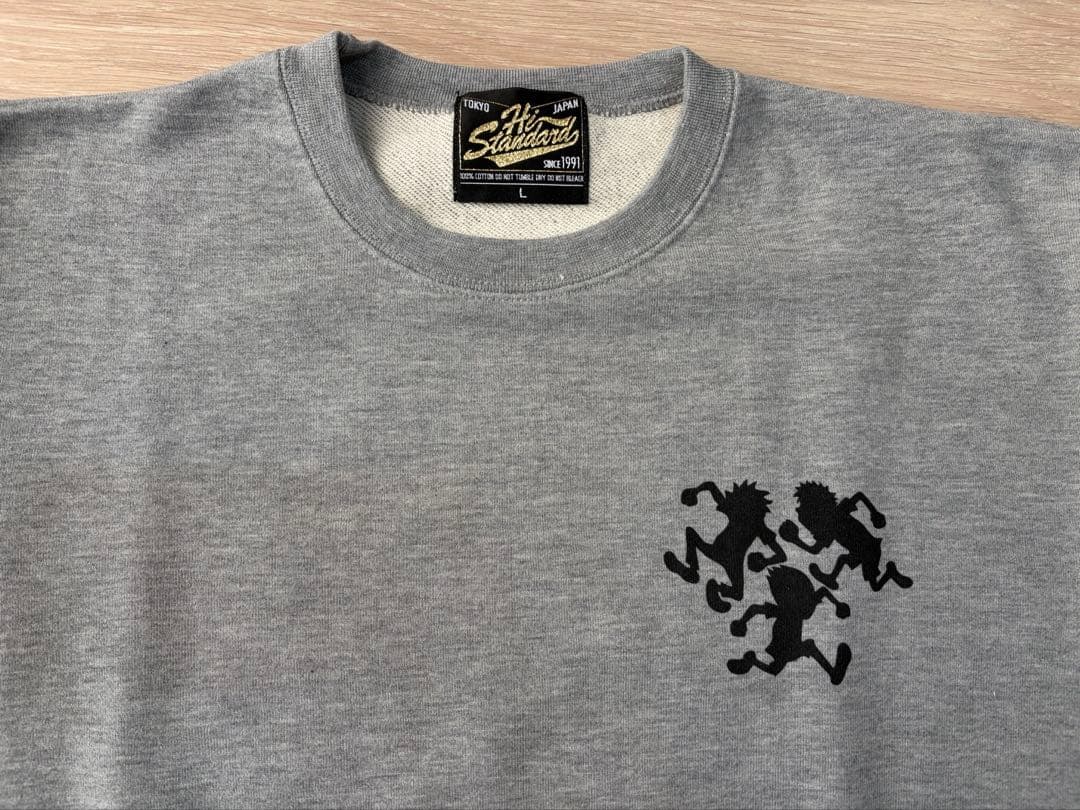 TOMO 2点Hi Standard グレー スウェット トレーナー