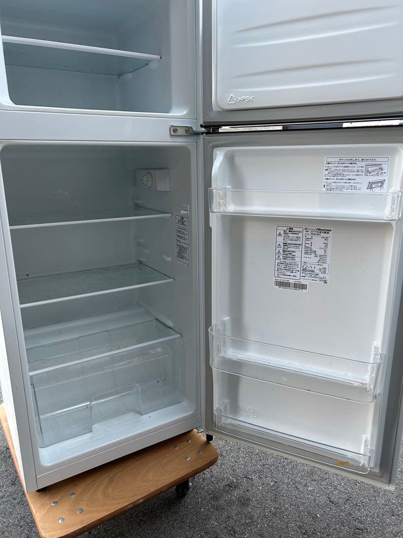 引取歓迎愛知　ハイセンス 2ドア　120L冷蔵庫　HR-B1201 2018年製