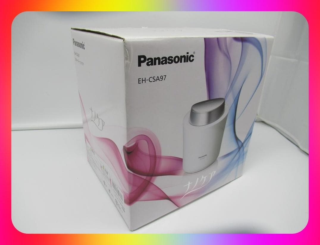 新品 Panasonic スチーマー ナノケア　EH-CSA97-P