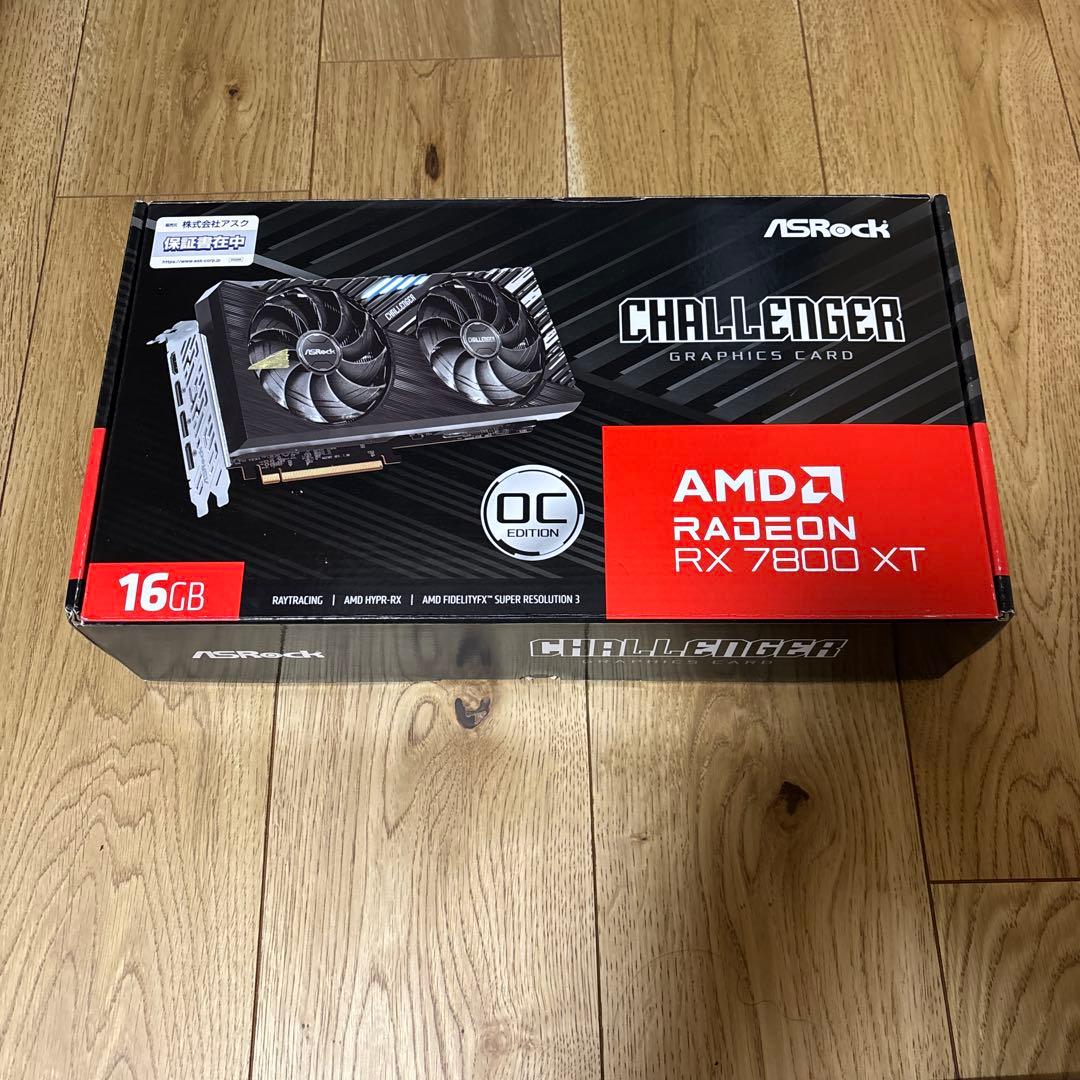 【新品・未使用】値下げ可 ASRock Challenger RX7800XT
