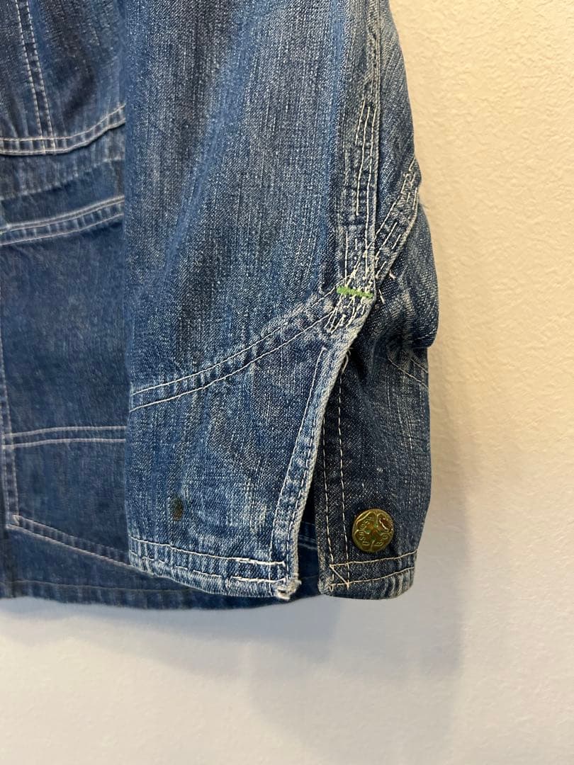 【希少60s/青黄タグ】OshKosh USA製 VINTAGE M相当