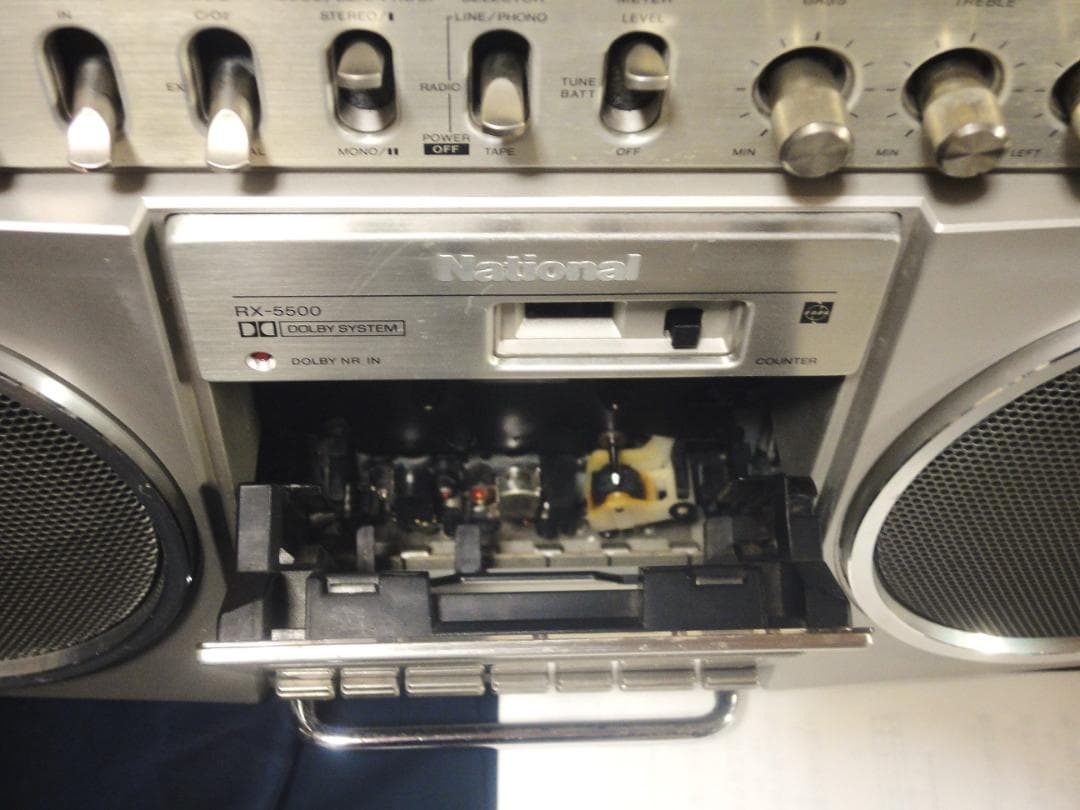 ♪昭和銘機 整備ラジカセ National Disco MAC　RX-5500