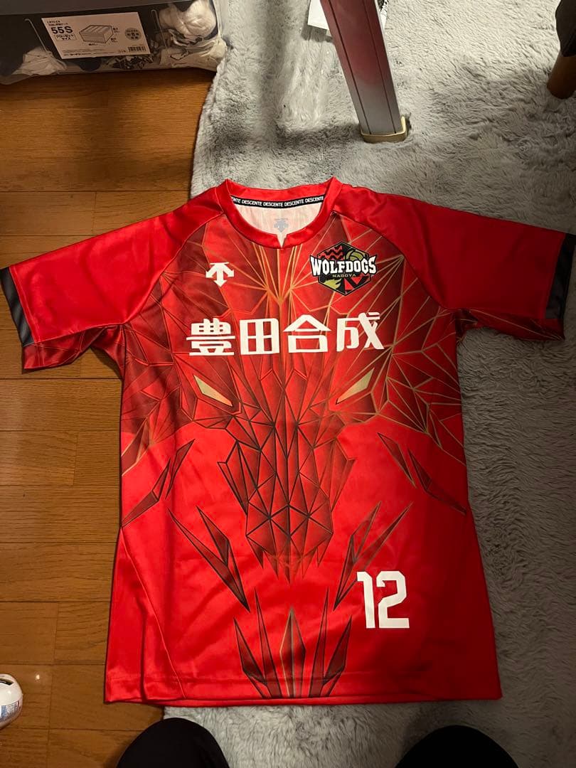 ウルフドックス名古屋　水町選手　ユニフォーム