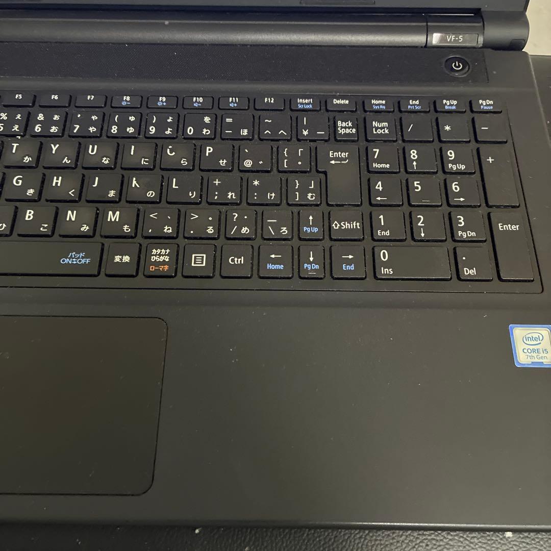 No4 NECノートパソコン　i5-7200U　8GB　SSD500GB