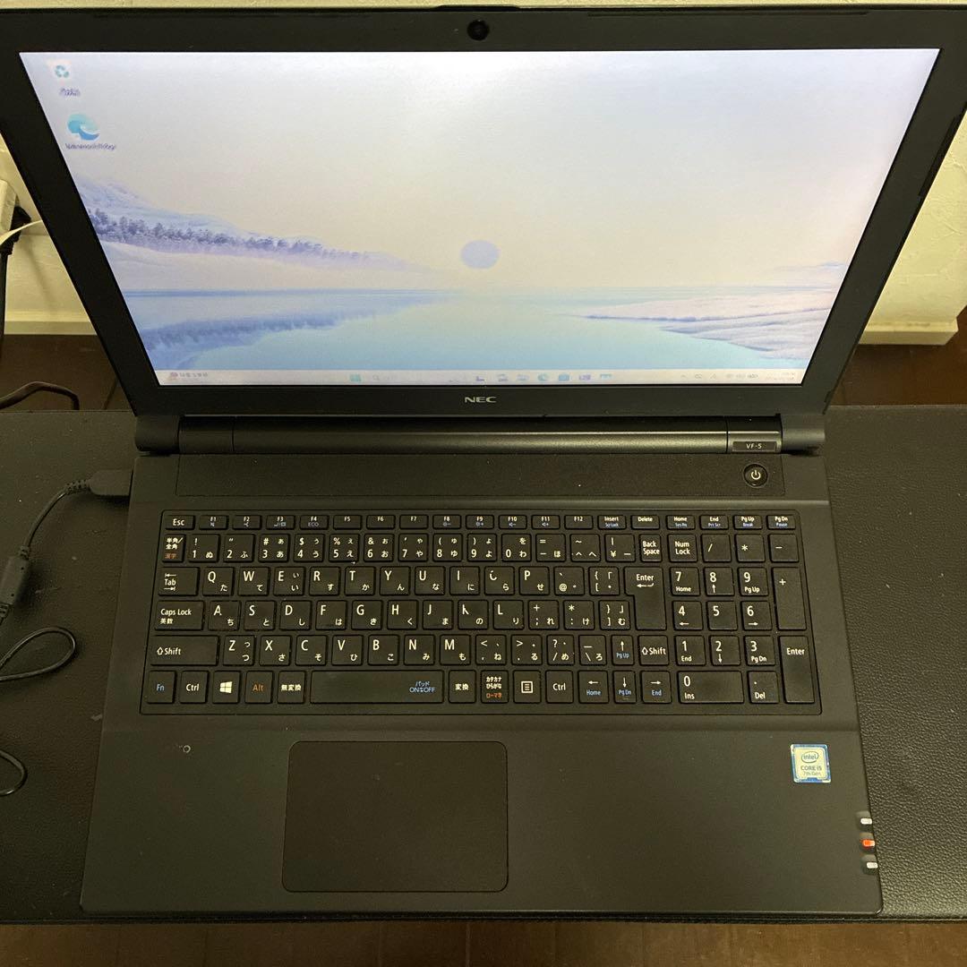 No4 NECノートパソコン　i5-7200U　8GB　SSD500GB