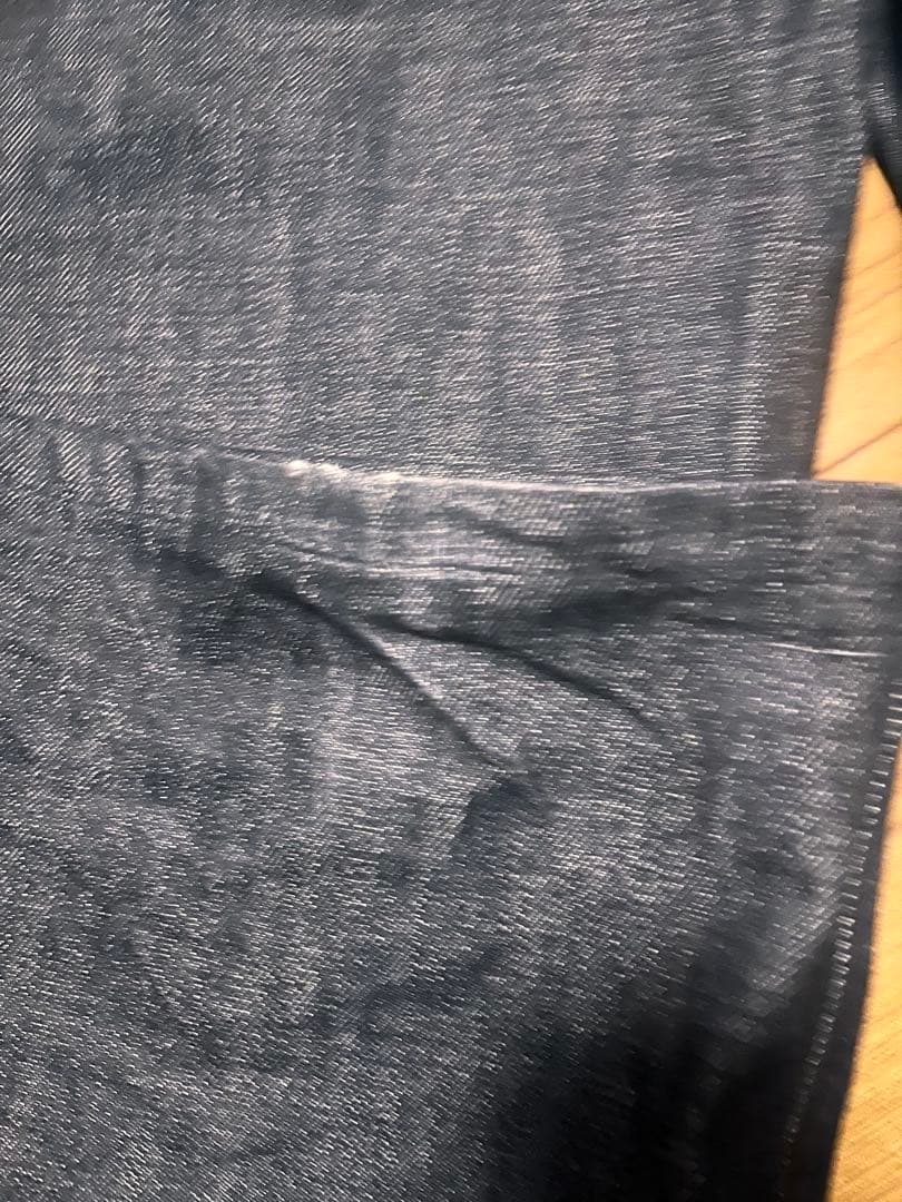 NO FAITH STUDIOS ワイドレッグデニム リジットデニム 生デニム