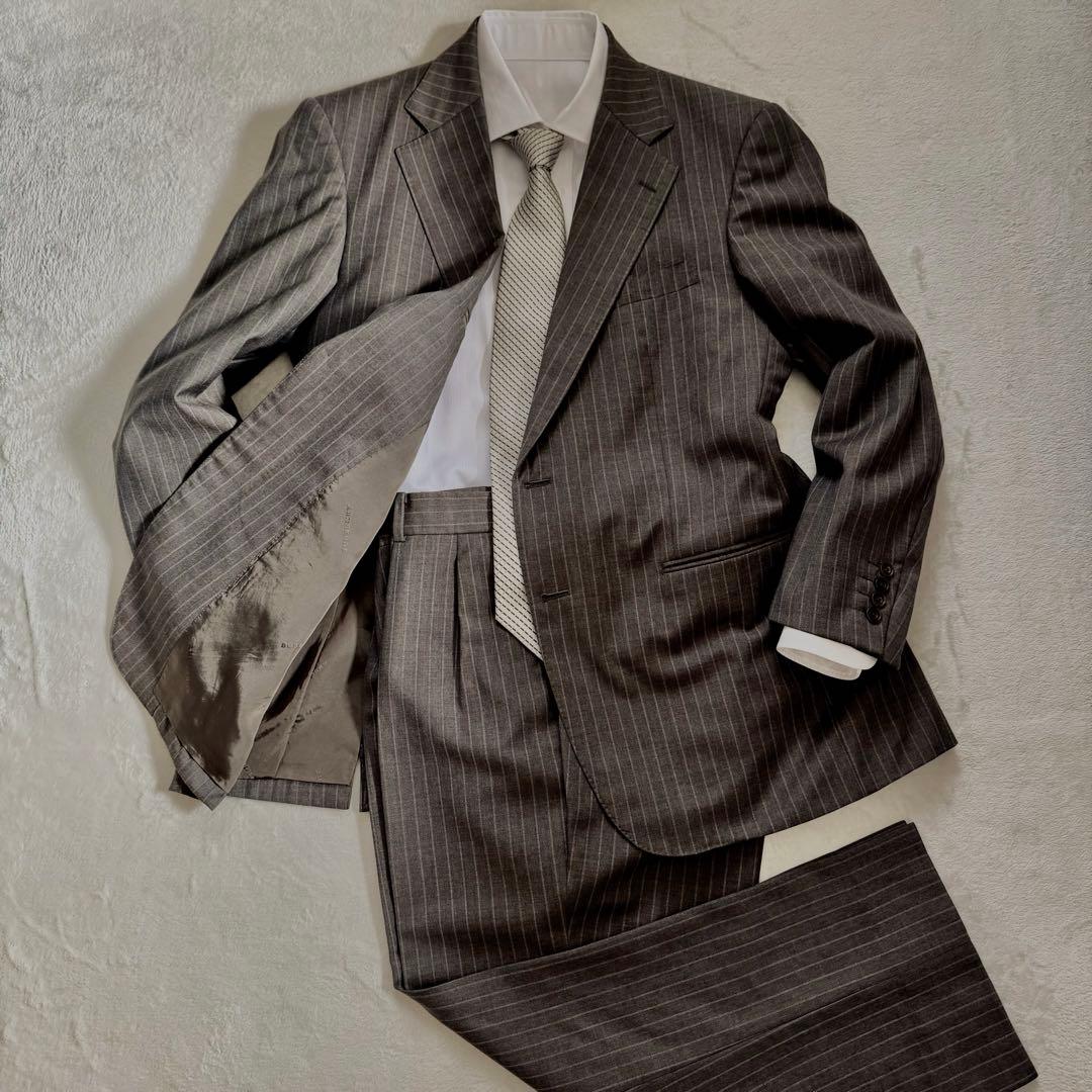 美品 BURBERRY LONDON セットアップ スーツイタリア製