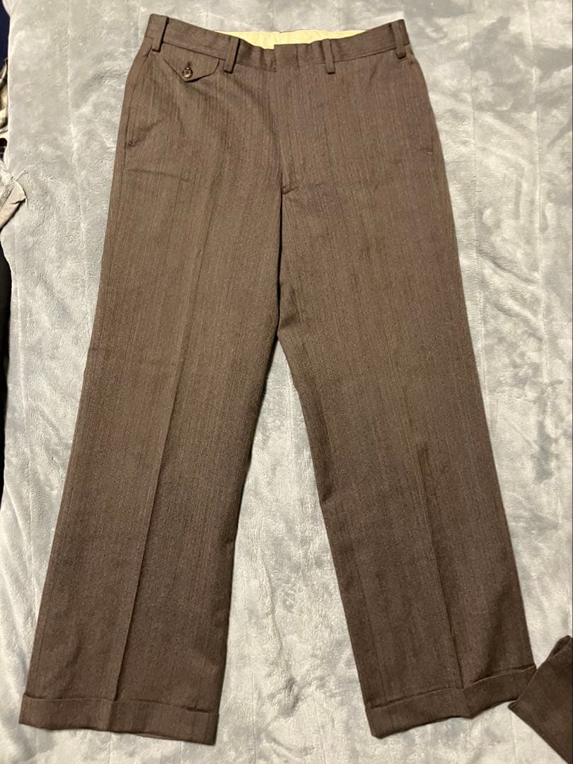 【ポロラルフローレン】ヘリンボーンスリーピーススーツ