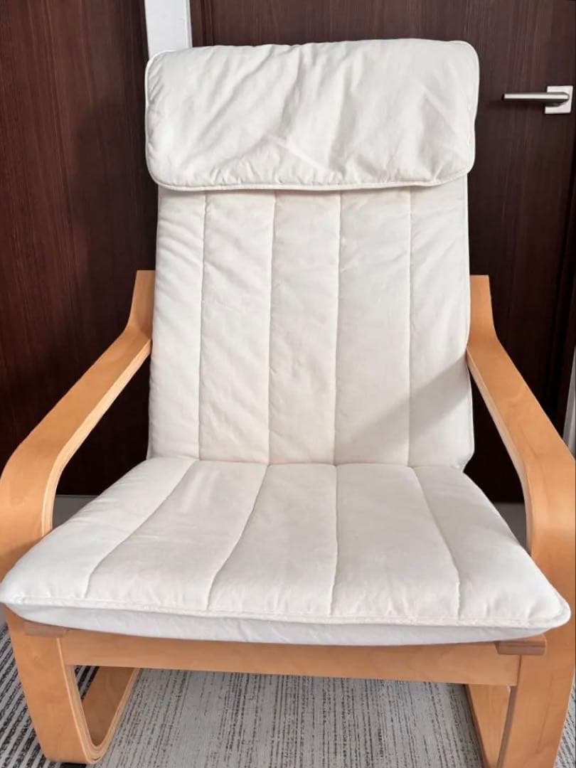 IKEA POÄNG ポエング パーソナルチェア美品洗濯済み