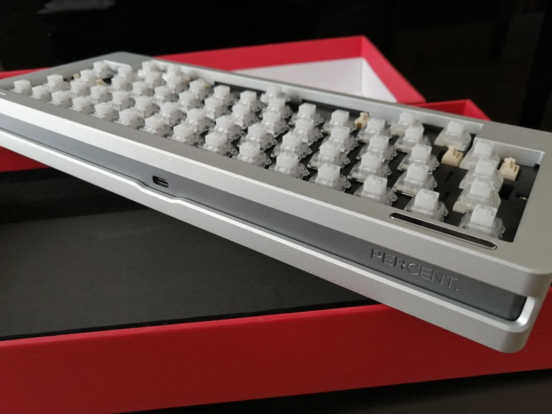 【組立完動品】Percent Studio Trio60 HHKBキーボード