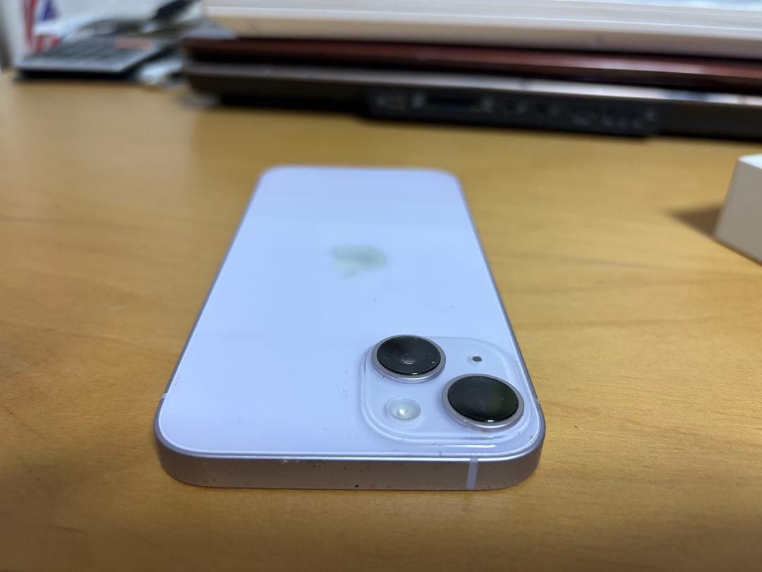 Apple iPhone 14 パープル本体 充電ケーブル付き