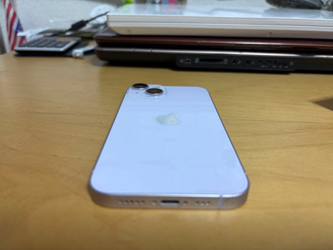 Apple iPhone 14 パープル本体 充電ケーブル付き