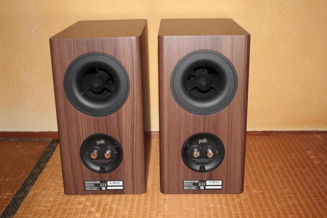 美品 Polk Audio Reserve R200 スピーカー(ペア)