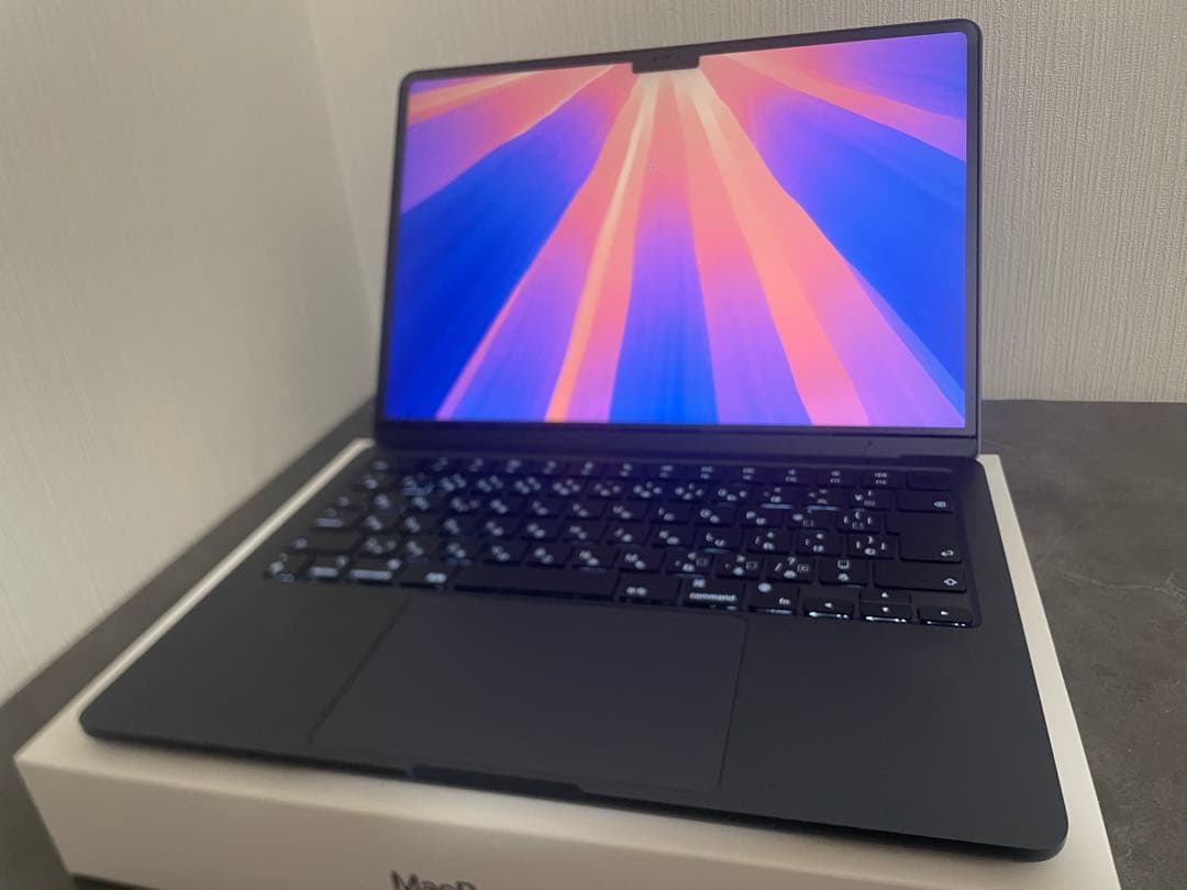 【美品】Apple MacBookAir M2メモリ16GB/2025年1月購入