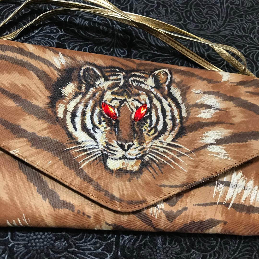 DOLCE&GABBANA D&G ドルガバ タイガー アニマル柄 バッグ 稀少