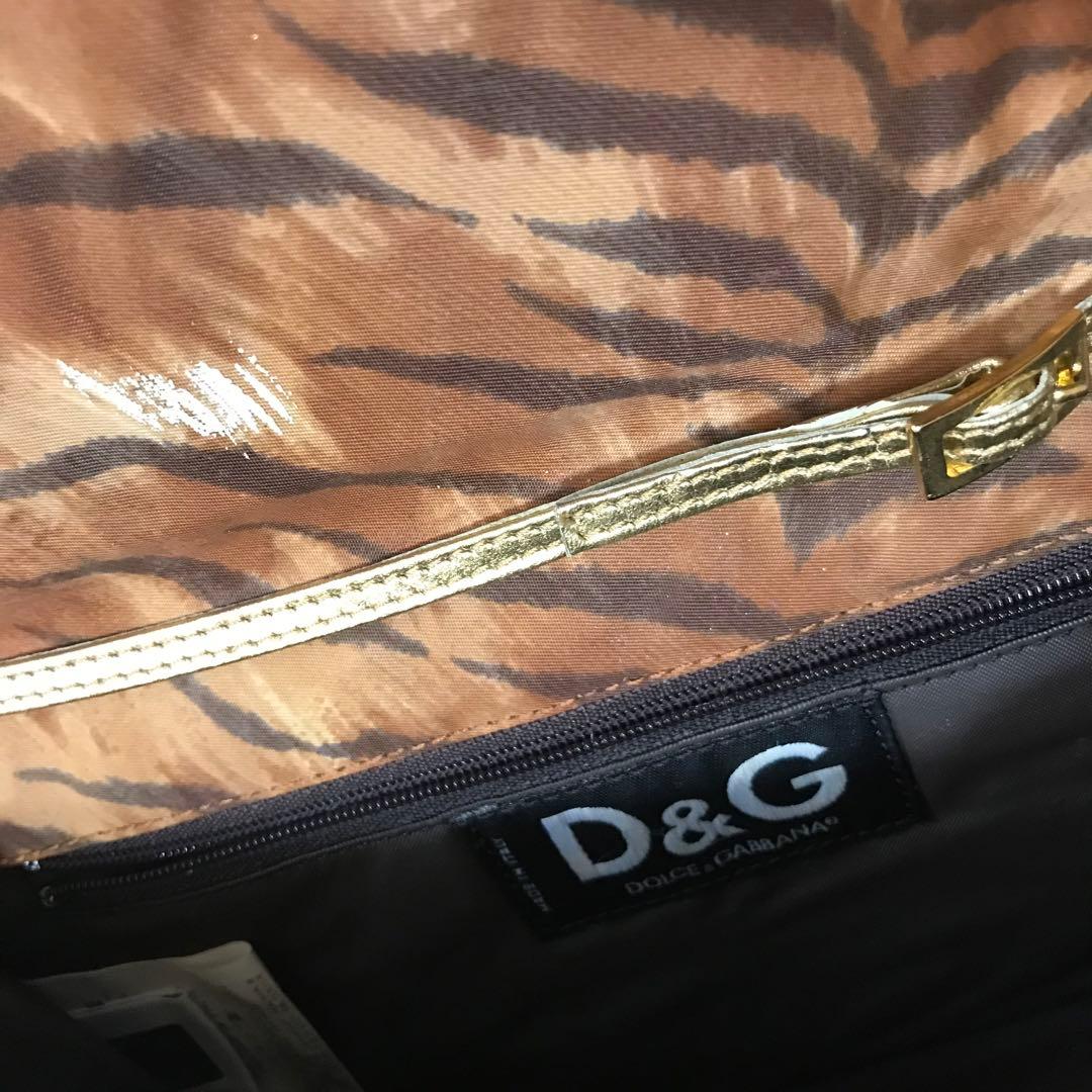 DOLCE&GABBANA D&G ドルガバ タイガー アニマル柄 バッグ 稀少